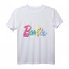 Kinder Barbie T-Shirt für Mädchen  Offizielles Logo, viele Größen & Farben, Bequemer Rundhals-Schnitt