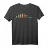 Retro Schwimmen Evolution Geschenk für Schwimmer - Vintage Wassersport T-Shirt mit lustigem Design