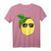Zitrone Sonnenbrille Sommer Zitrus Frucht T-Shirt für Damen, Herren & Kinder  Lustiges Fruchtmotiv für Sommer, Garten & Fasching