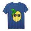 Zitrone Sonnenbrille Sommer Zitrus Frucht T-Shirt für Damen, Herren & Kinder  Lustiges Fruchtmotiv für Sommer, Garten & Fasching