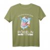 Ich Bin Nur Zum Pöbeln Hier Shirt  Lustiges Ironisches Statement für Partys, Arbeit & Freunde