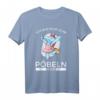Ich Bin Nur Zum Pöbeln Hier Shirt  Lustiges Ironisches Statement für Partys, Arbeit & Freunde