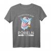 Ich Bin Nur Zum Pöbeln Hier Shirt  Lustiges Ironisches Statement für Partys, Arbeit & Freunde