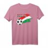 Ungarn Fanartikel T-Shirt mit Fahne Motiv  Unterstütze dein Team beim Fußball, Eishockey, Handball & mehr
