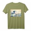 Große Welle vor Kanagawa Katsushika Hokusai Surfing Ocean T-Shirt  Japanische Kunst & Meeresmotiv für Kunstliebhaber
