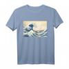 Große Welle vor Kanagawa Katsushika Hokusai Surfing Ocean T-Shirt  Japanische Kunst & Meeresmotiv für Kunstliebhaber