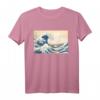 Große Welle vor Kanagawa Katsushika Hokusai Surfing Ocean T-Shirt  Japanische Kunst & Meeresmotiv für Kunstliebhaber