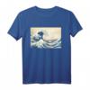 Große Welle vor Kanagawa Katsushika Hokusai Surfing Ocean T-Shirt  Japanische Kunst & Meeresmotiv für Kunstliebhaber