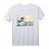 Große Welle vor Kanagawa Katsushika Hokusai Surfing Ocean T-Shirt  Japanische Kunst & Meeresmotiv für Kunstliebhaber