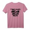Techno Synthesizer Synth T-Shirt im Retro Vintage Look  Perfekt für elektronische Musiker, DJs, Rave Fans & Festivalbesucher