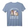 Sorry I Can't I Have Plans with My Cat - Lustiges Katzen T-Shirt für Katzenliebhaber, perfekte Geschenkidee für Cat Lovers, Damen und Herren