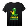 Snackosaurus Lustiges Dinosaurier Fast Food T-Shirt - Perfektes Geschenk für Geburtstag, Weihnachten & Feiertage für Damen, Herren & Kinder