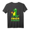Snackosaurus Lustiges Dinosaurier Fast Food T-Shirt - Perfektes Geschenk für Geburtstag, Weihnachten & Feiertage für Damen, Herren & Kinder