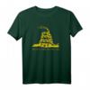 Don't Tread On Me T-Shirt für Herren  Gadsden-Flagge, gelbe Schlange, Vintage 1776 Design, ideal für 4. Juli, Geburtstag & patriotische Anlässe