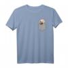 Golden Retriever Lustiges Hund in deiner Brusttasche T-Shirt  Perfektes Geschenk für Hundeliebhaber, Geburtstag, Weihnachten, Mutter- & Vatertag