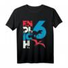 Kinder Endlich 6, Dinosaurier Fan - Dino T-Shirt für den sechsten Geburtstag, ideales Geschenk für Dino-Liebhaber