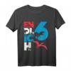 Kinder Endlich 6, Dinosaurier Fan - Dino T-Shirt für den sechsten Geburtstag, ideales Geschenk für Dino-Liebhaber