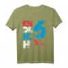 Kinder Endlich 6, Dinosaurier Fan - Dino T-Shirt für den sechsten Geburtstag, ideales Geschenk für Dino-Liebhaber