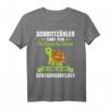 Schildkröte Schrittzähler Lustiges Sportmuffel T-Shirt  Motivationsshirt für Läufer, Wanderer & Fitnessfans