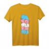 Kawaii Axolotl T-Shirt mit Transgender Pride Flag & LGBTQ+ Design  Süßes Queeres Kawaii Kleidungsstück für Pride & LGBT Community