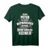 PETER Lustiges T-Shirt mit Spruch und Handwerker-Motiv  Personalisiertes Geschenk zum Geburtstag, Namenstag oder für Herren, Jungen und Kinder