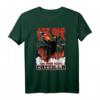 Catzilla Japanische Katze T-Shirt  Lustiges Sonnenuntergang Design für Katzenliebhaber, Katzenmama & Katzenpapa, ideales Geschenk zu Weihnachten & Geburtstag