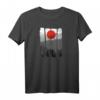 Japanischer Sonnenaufgang Landschaft T-Shirt  Perfektes Urlaub Outfit & Geschenk für Japan-Liebhaber