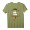 Damen Sekt Elfe Lustiges Weihnachts-Elf T-Shirt - Festliches Design für Frauen zum Feiern und Anstoßen an Weihnachten
