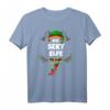 Damen Sekt Elfe Lustiges Weihnachts-Elf T-Shirt - Festliches Design für Frauen zum Feiern und Anstoßen an Weihnachten