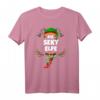 Damen Sekt Elfe Lustiges Weihnachts-Elf T-Shirt - Festliches Design für Frauen zum Feiern und Anstoßen an Weihnachten