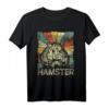 Retro Hamster T-Shirt - Niedliches Haustier Motiv als Geschenk für Tierliebhaber, Tierpfleger und Haustierbesitzer zu Weihnachten & Geburtstag