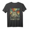 Retro Hamster T-Shirt - Niedliches Haustier Motiv als Geschenk für Tierliebhaber, Tierpfleger und Haustierbesitzer zu Weihnachten & Geburtstag