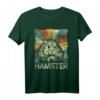 Retro Hamster T-Shirt - Niedliches Haustier Motiv als Geschenk für Tierliebhaber, Tierpfleger und Haustierbesitzer zu Weihnachten & Geburtstag
