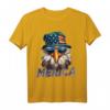 USA Amerikanische Flagge T-Shirt - Patriotische Kleidung für Touristen, Urlaub & Feiertage in den Vereinigten Staaten
