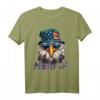 USA Amerikanische Flagge T-Shirt - Patriotische Kleidung für Touristen, Urlaub & Feiertage in den Vereinigten Staaten