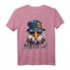 USA Amerikanische Flagge T-Shirt - Patriotische Kleidung für Touristen, Urlaub & Feiertage in den Vereinigten Staaten