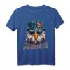 USA Amerikanische Flagge T-Shirt - Patriotische Kleidung für Touristen, Urlaub & Feiertage in den Vereinigten Staaten