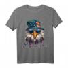 USA Amerikanische Flagge T-Shirt - Patriotische Kleidung für Touristen, Urlaub & Feiertage in den Vereinigten Staaten