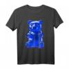 Blauer Gummibär T-Shirt  Bären Liebhaber Design in bunten Farben, perfekt für Süßigkeitenfans und Gummibären Enthusiasten