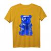 Blauer Gummibär T-Shirt  Bären Liebhaber Design in bunten Farben, perfekt für Süßigkeitenfans und Gummibären Enthusiasten