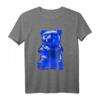 Blauer Gummibär T-Shirt  Bären Liebhaber Design in bunten Farben, perfekt für Süßigkeitenfans und Gummibären Enthusiasten