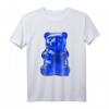 Blauer Gummibär T-Shirt  Bären Liebhaber Design in bunten Farben, perfekt für Süßigkeitenfans und Gummibären Enthusiasten