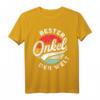 Bester Onkel der Welt Vintage Spruch T-Shirt  Originelles Geschenk für den besten Onkel mit klassischem Schnitt