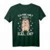 Ich mag halt Igel Kinder Damen Mädchen T-Shirt - Lustiges Tiermotiv Geschenk für Igel-Liebhaber zu Weihnachten & Geburtstag