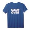 Game Over Continue Yes No Gaming T-Shirt für PS5, Retro Zocker, Nerds & Gamer - Perfektes Geschenk für Home Office & Lockdown Fans