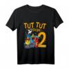 Kinder 2. Geburtstag Eisenbahn Zug T-Shirt - Lustiges Geschenk für Zweijährige Jungen und Mädchen mit Lokomotiv-Design