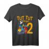 Kinder 2. Geburtstag Eisenbahn Zug T-Shirt - Lustiges Geschenk für Zweijährige Jungen und Mädchen mit Lokomotiv-Design