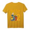 Kinder 2. Geburtstag Eisenbahn Zug T-Shirt - Lustiges Geschenk für Zweijährige Jungen und Mädchen mit Lokomotiv-Design