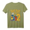 Kinder 2. Geburtstag Eisenbahn Zug T-Shirt - Lustiges Geschenk für Zweijährige Jungen und Mädchen mit Lokomotiv-Design