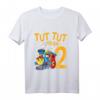 Kinder 2. Geburtstag Eisenbahn Zug T-Shirt - Lustiges Geschenk für Zweijährige Jungen und Mädchen mit Lokomotiv-Design